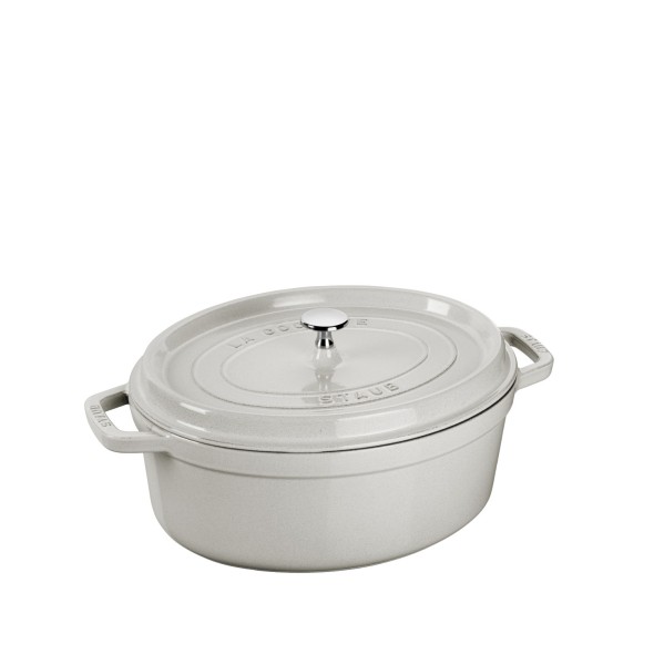 Staub Σκεύος οβάλ 31 εκ./5,5 λτ. σειρά White Truffle