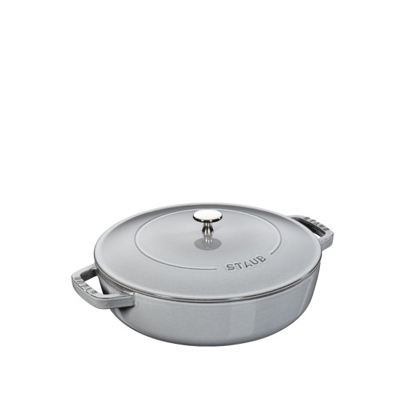 Staub Πλακερό o 28 εκ./3,70 λτ. σειρά Graphite Grey
